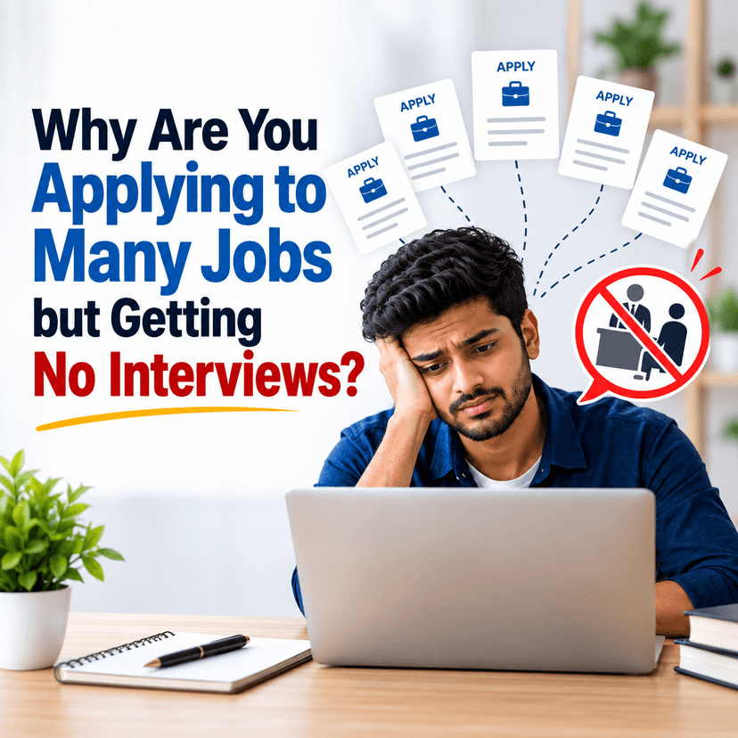 Why Are You Applying to Many Jobs but Getting No Interviews?