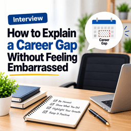 How to Explain a Career Gap Without Feeling Embarrassed