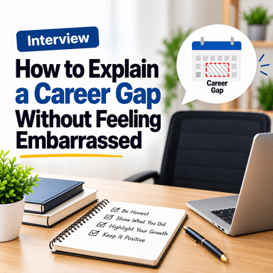 How to Explain a Career Gap Without Feeling Embarrassed