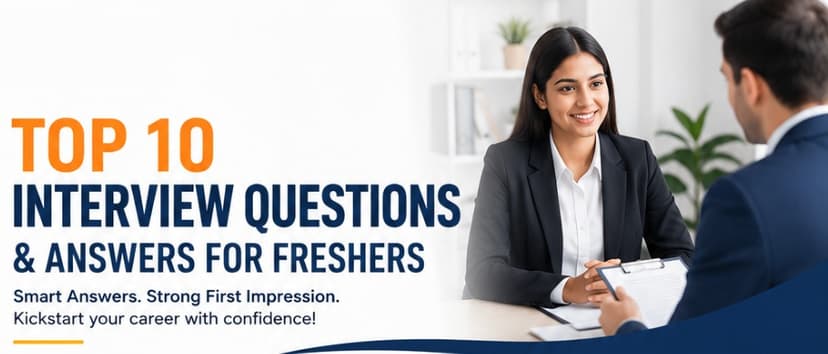 Top 10 Interview Questions & Answers for Freshers